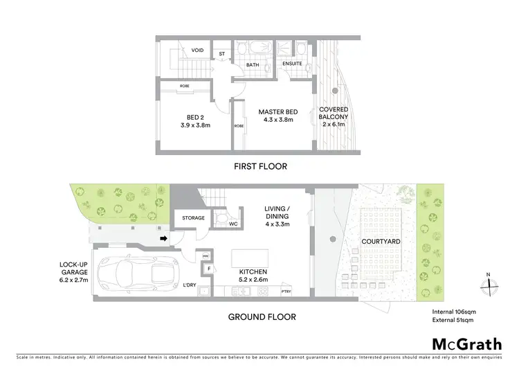 Floorplan of Homely apartment listing, 3/1 Beacon Court, Sunrise Beach QLD 4567