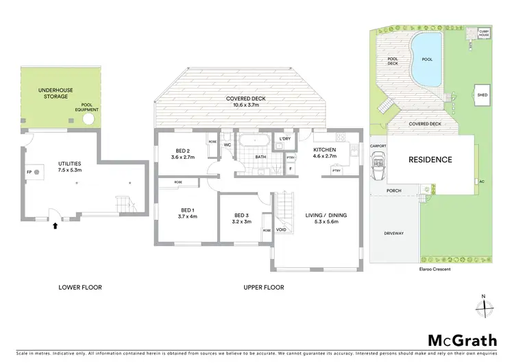 Floorplan of Homely house listing, 20 Elaroo Crescent, Ferny Hills QLD 4055
