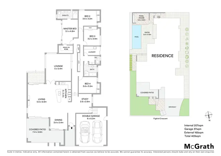 Floorplan of Homely house listing, 59 Figbird Crescent, Buderim QLD 4556