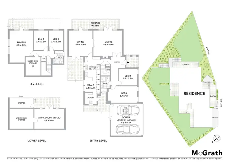 Floorplan of Homely house listing, 3 Eva Lane, Northwood NSW 2066