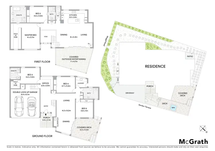 Floorplan of Homely house listing, 4 Gordon Terrace, Indooroopilly QLD 4068