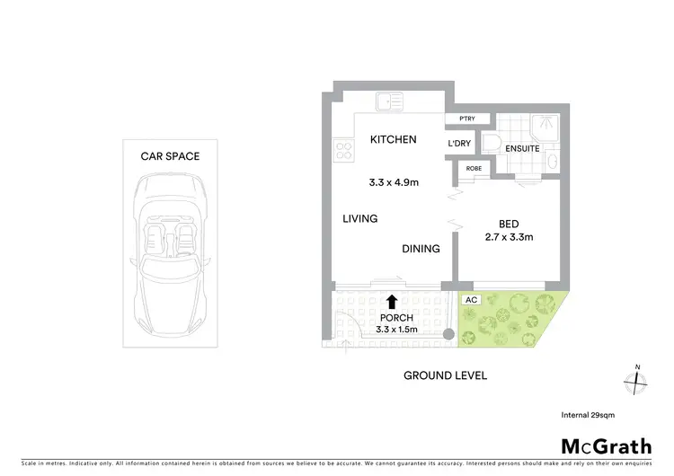 Floorplan of Homely unit listing, 13/3650 Main Beach Parade, Main Beach QLD 4217
