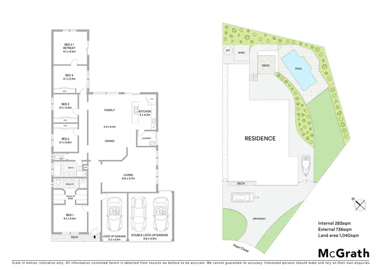 Floorplan of Homely house listing, 3 Pearl Close, Lake Munmorah NSW 2259