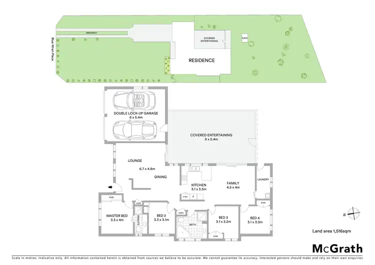 Floorplan of Homely house listing, 5 Blue Wren Place, Oakdale NSW 2570