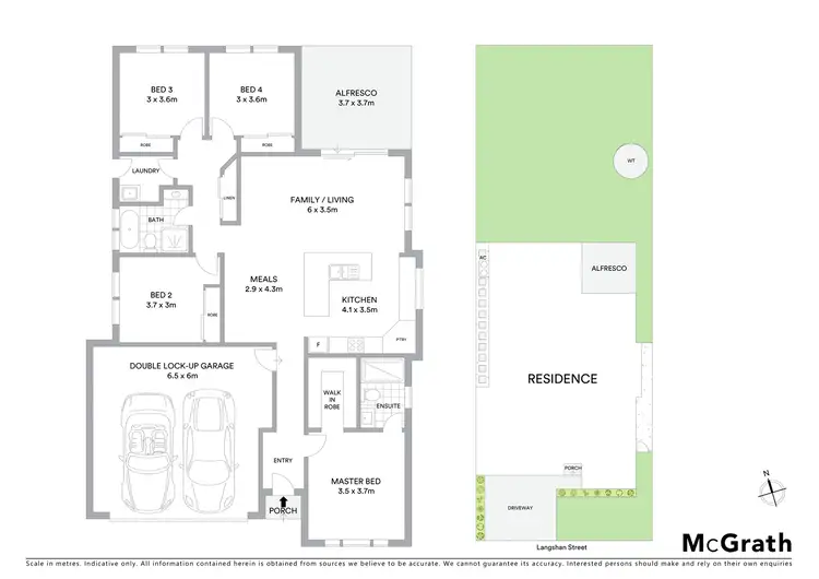 Floorplan of Homely house listing, 22 Langshan Street, Spring Farm NSW 2570
