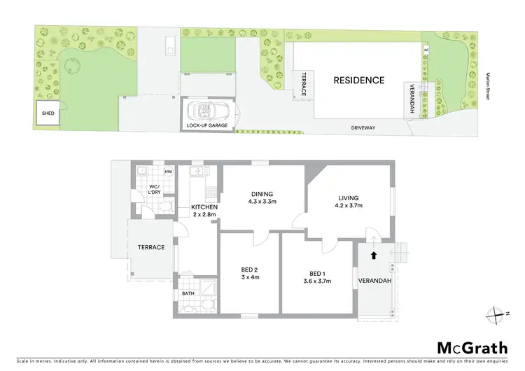Floorplan of Homely house listing, 132 Marion Street, Bankstown NSW 2200