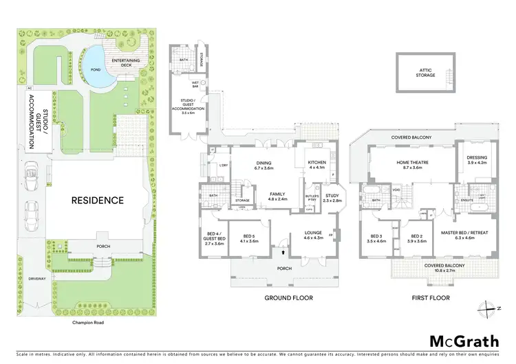 Floorplan of Homely house listing, 53 Champion Road, Tennyson Point NSW 2111