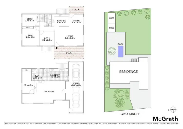 Floorplan of Homely house listing, 69 Gray Street, Park Avenue QLD 4701