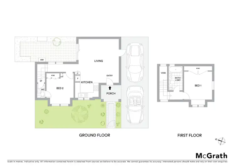 Floorplan of Homely house listing, 1A Baker Street, St Kilda VIC 3182