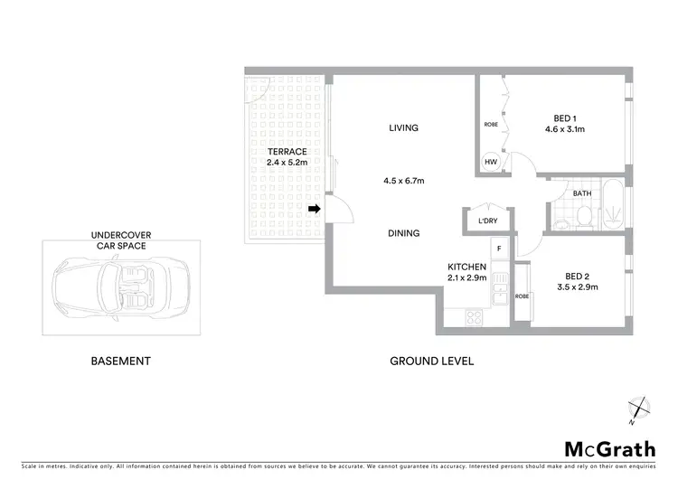 Floorplan of Homely apartment listing, 7/167 Fitzroy Street, St Kilda VIC 3182