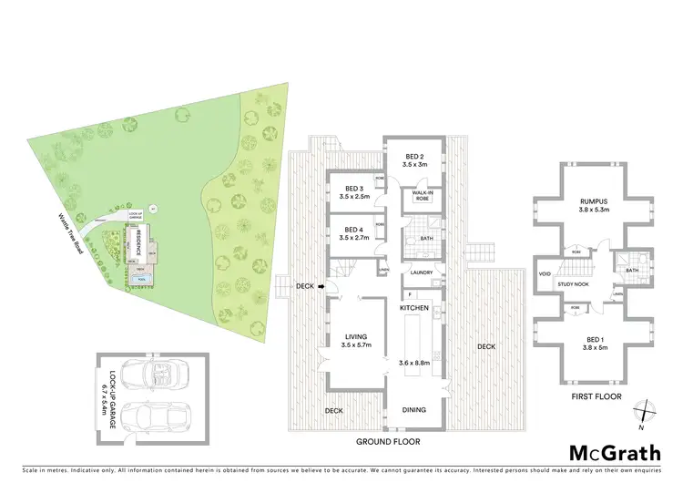 Floorplan of Homely rural property listing, 3/73 Wattle Tree Road, Holgate NSW 2250