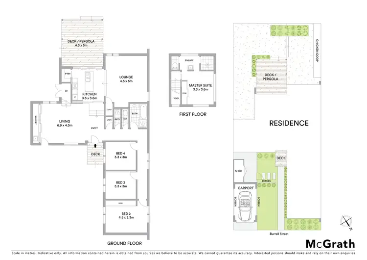 Floorplan of Homely house listing, 10 Burrell Street, Hackett ACT 2602