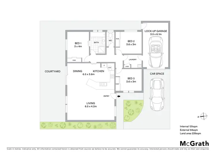 Floorplan of Homely townhouse listing, 3/18 Grayling Street, Belmont VIC 3216