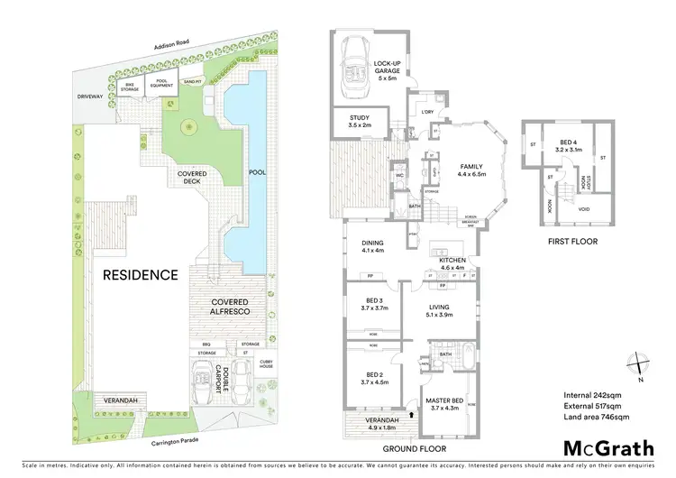 Floorplan of Homely house listing, 24 Carrington Parade, New Lambton NSW 2305