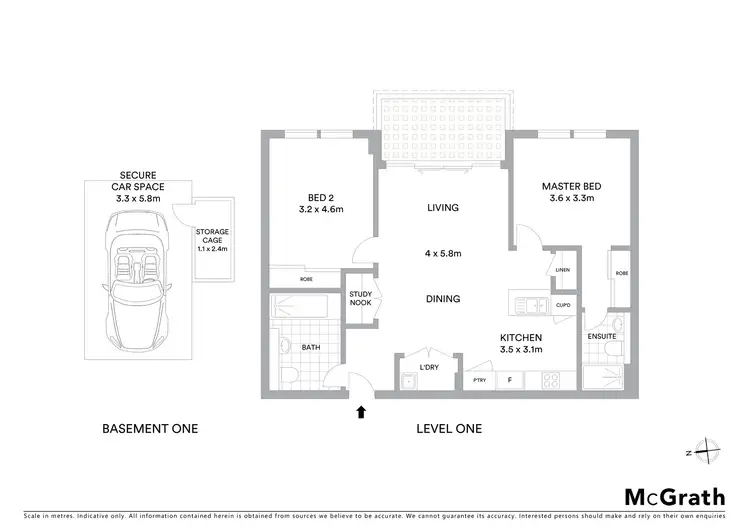 Floorplan of Homely apartment listing, 153/132-138 Killeaton Street, St Ives NSW 2075