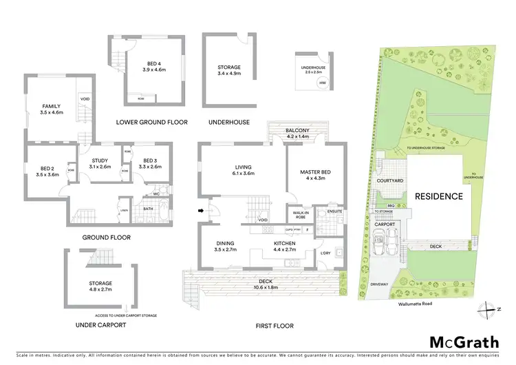 Floorplan of Homely house listing, 135 Wallumatta Road, Newport NSW 2106