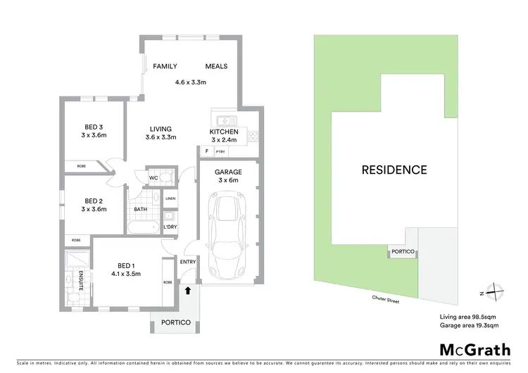 Floorplan of Homely house listing, 3 Chuter Street, Casey ACT 2913