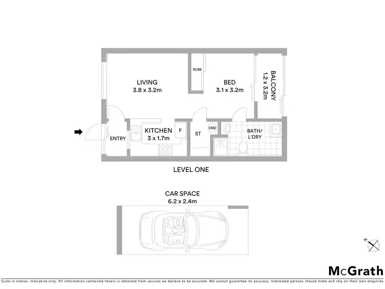 Floorplan of Homely apartment listing, 4/31 Browne Street, New Farm QLD 4005