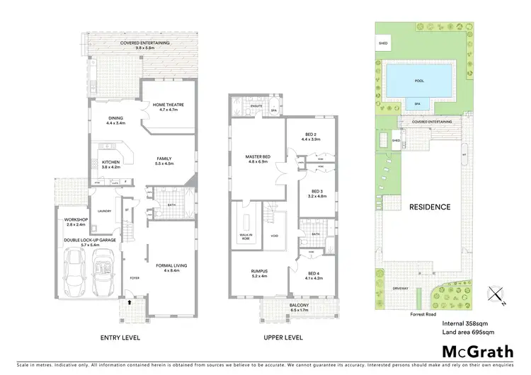 Floorplan of Homely house listing, 3 Forrest Road, Ryde NSW 2112