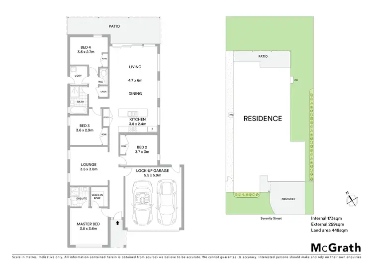 Floorplan of Homely house listing, 8 Serenity Street, South Ripley QLD 4306