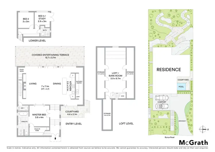 Floorplan of Homely house listing, 18 Bynya Road, Palm Beach NSW 2108
