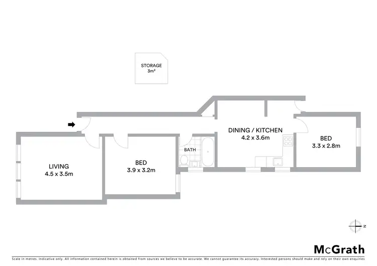 Floorplan of Homely apartment listing, 12/77 West Esplanade, Manly NSW 2095