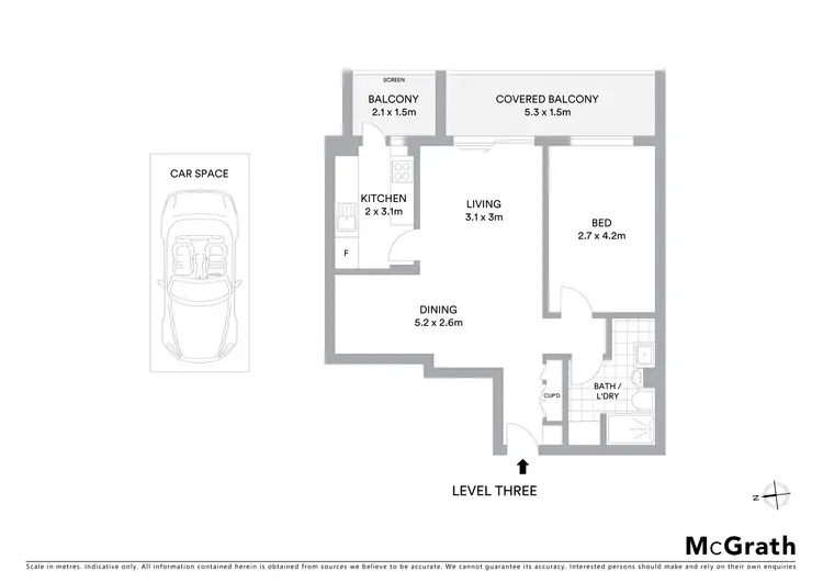 Floorplan of Homely apartment listing, 18/28 Evans Avenue, Eastlakes NSW 2018