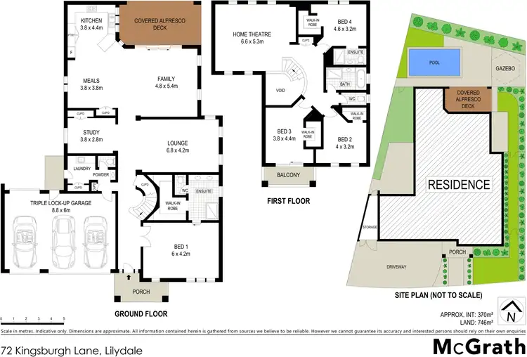Floorplan of Homely house listing, 72 Kingsburgh Lane, Lilydale VIC 3140