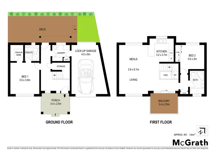 Floorplan of Homely townhouse listing, 6/11 Maroondah Highway, Lilydale VIC 3140