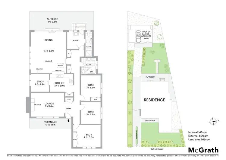 Floorplan of Homely house listing, 80 Calvert Street, Hamlyn Heights VIC 3215