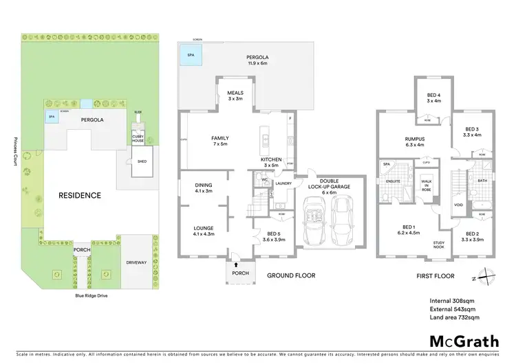 Floorplan of Homely house listing, 57 Blue Ridge Drive, Mooroolbark VIC 3138