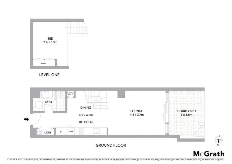 Floorplan of Homely apartment listing, 105/81 Macleay Street, Potts Point NSW 2011