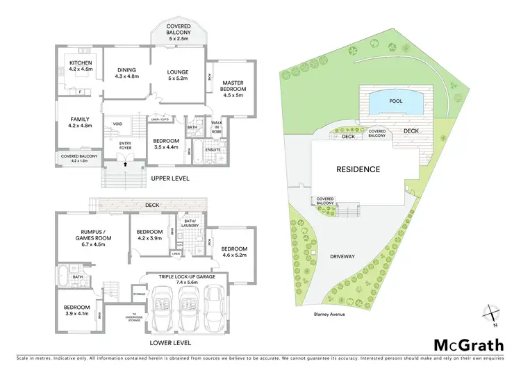 Floorplan of Homely house listing, 27 Blarney Avenue, Killarney Heights NSW 2087