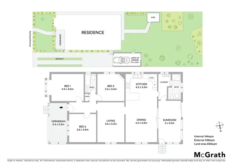 Floorplan of Homely house listing, 39 Earlwood Avenue, Earlwood NSW 2206