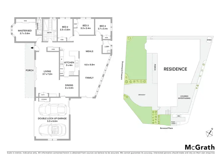 Floorplan of Homely house listing, 12 Drummoyne Crescent, St Johns Park NSW 2176