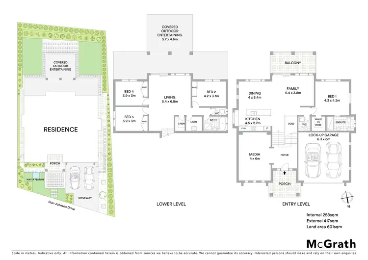 Floorplan of Homely house listing, 25 Stan Johnson Drive, Hamlyn Terrace NSW 2259