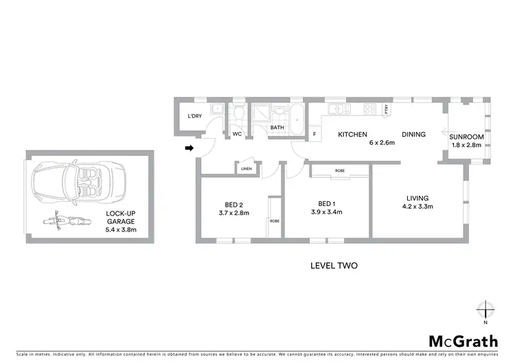 Floorplan of Homely apartment listing, 4/17 Bishops Avenue, Randwick NSW 2031