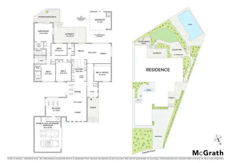 Floorplan of Homely house listing, 48 Camelot Court, Carlingford NSW 2118
