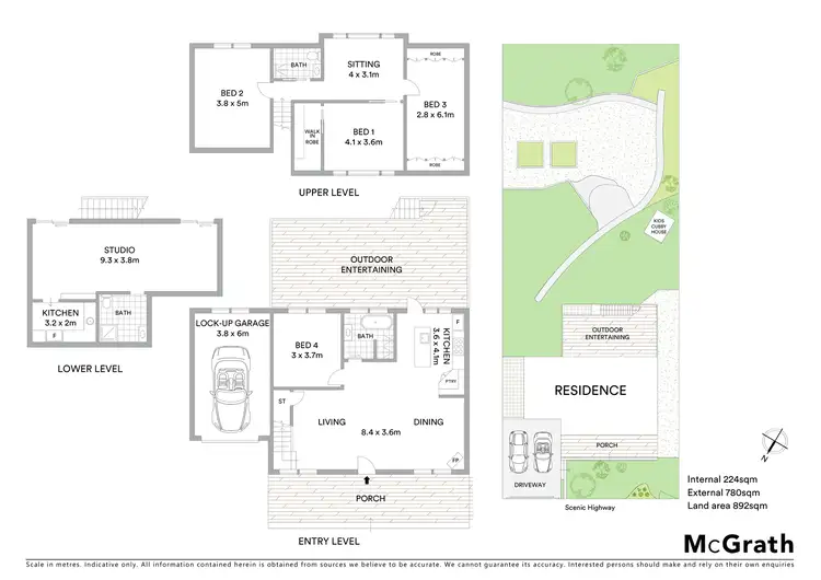 Floorplan of Homely house listing, 106 Scenic Highway, Terrigal NSW 2260