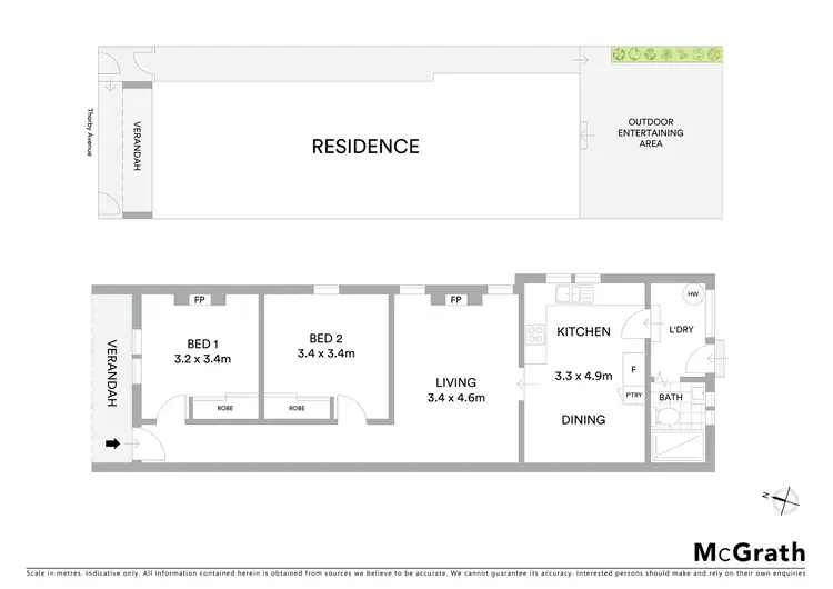 Floorplan of Homely house listing, 7 Thorby Avenue, Leichhardt NSW 2040