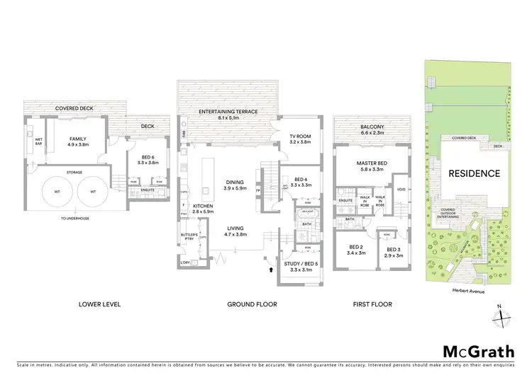 Floorplan of Homely house listing, 58 Herbert Avenue, Newport NSW 2106