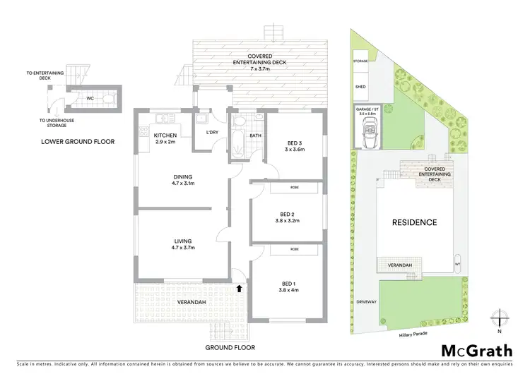 Floorplan of Homely house listing, 29 Hillary Parade, Matraville NSW 2036