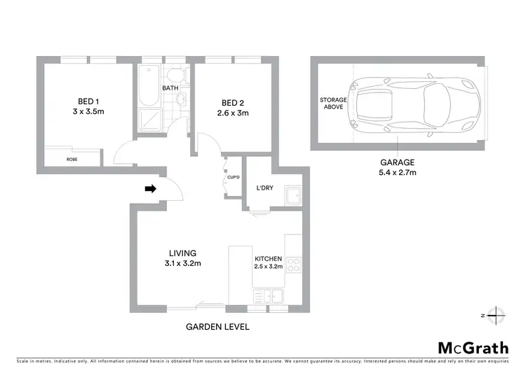 Floorplan of Homely apartment listing, 2/4 Lismore Avenue, Dee Why NSW 2099