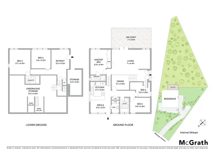 Floorplan of Homely house listing, 15 Macleay Avenue, Wahroonga NSW 2076