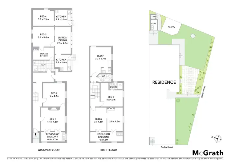 Floorplan of Homely house listing, 47 Audley Street, Petersham NSW 2049