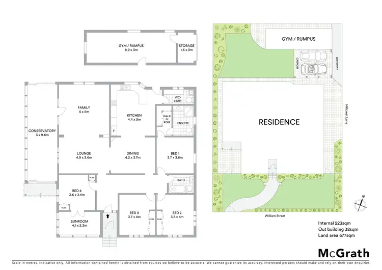 Floorplan of Homely house listing, 25 William Street, Roseville NSW 2069