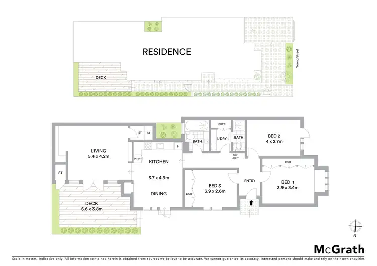 Floorplan of Homely house listing, 2 Young Street, St Kilda East VIC 3183