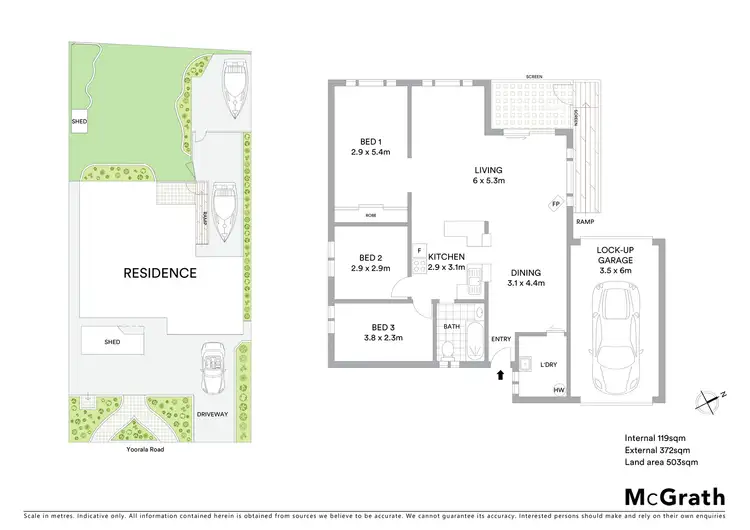 Floorplan of Homely house listing, 8 Yoorala Road, Yarrawonga Park NSW 2264