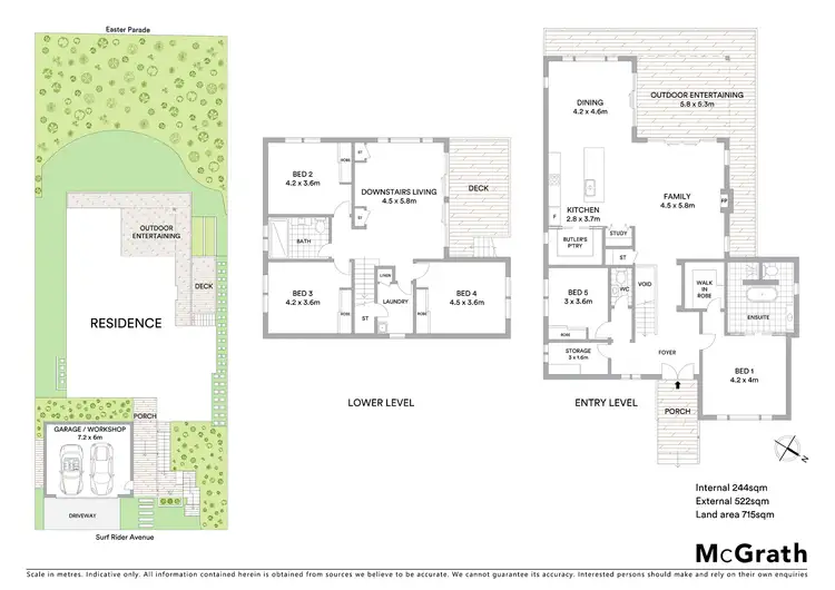 Floorplan of Homely house listing, 25 Surf Rider Avenue, North Avoca NSW 2260