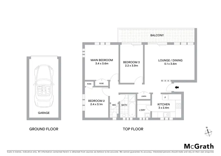 Floorplan of Homely apartment listing, 24/101 Pacific Parade, Dee Why NSW 2099